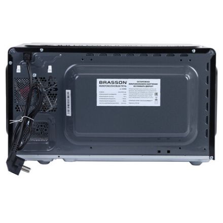 Микроволновая печь BRASSON (БРАССОН) MW2390D-6BL, 23 л, 900 Вт, сенсорное управление, дисплей, таймер, 6 АВТОПРОГРАММ, черная, 454980 Микроволновая печь BRASSON (БРАССОН) MW2390D-6BL, 23 л, 900 Вт, сенсорное управление, дисплей, таймер, 6 АВТОПРОГРАММ, черная, 454980