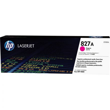 Картридж лазерный HP 827A CF303A пурп. для CLJ Enterprise M880z Картридж лазерный HP 827A CF303A пурп. для CLJ Enterprise M880z