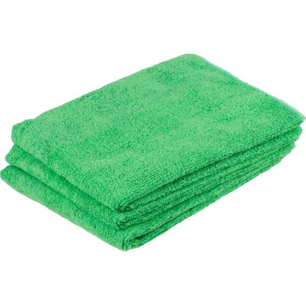 Салфетки хозяйственные Luscan Professional 300г/м2 40х40см 3шт/уп зеленые