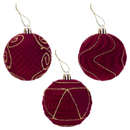 Шары елочные 6 шт., 8 см, "Burgundy Charm", пластик, софт-тач, бургунди, ЗОЛОТАЯ СКАЗКА, 592453 Шары елочные 6 шт., 8 см, "Burgundy Charm", пластик, софт-тач, бургунди, ЗОЛОТАЯ СКАЗКА, 592453