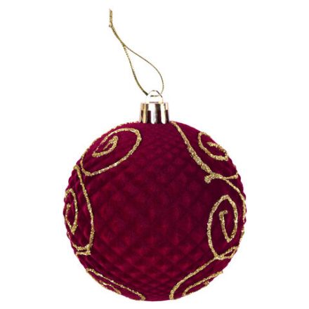 Шары елочные 6 шт., 8 см, "Burgundy Charm", пластик, софт-тач, бургунди, ЗОЛОТАЯ СКАЗКА, 592453 Шары елочные 6 шт., 8 см, "Burgundy Charm", пластик, софт-тач, бургунди, ЗОЛОТАЯ СКАЗКА, 592453