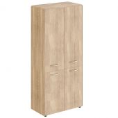 Шкаф с замками в средних и малых дверях и обвязкой DHC 85.3(Z) Дуб Каньон 892х450х1950 DIONI Шкаф с замками в средних и малых дверях и обвязкой DHC 85.3(Z) Дуб Каньон 892х450х1950 DIONI