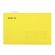 Подвесные папки A4/Foolscap (404х240 мм) до 80 л., КОМПЛЕКТ 10 шт., желтые, картон, STAFF, 270935