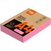 Бумага цветная Attache Economy (розовый пастель), 70г, А4, 500 л Бумага цветная Attache Economy (розовый пастель), 70г, А4, 500 л