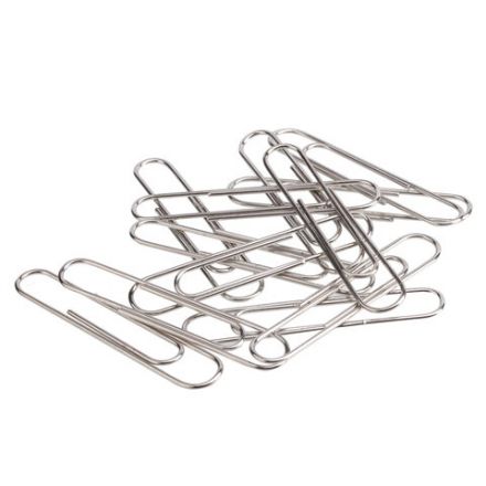 Скрепки большие 50 мм, BRAUBERG, никелированные, 50 шт., в картонной коробке, РОССИЯ, 221525 Скрепки большие 50 мм, BRAUBERG, никелированные, 50 шт., в картонной коробке, РОССИЯ, 221525