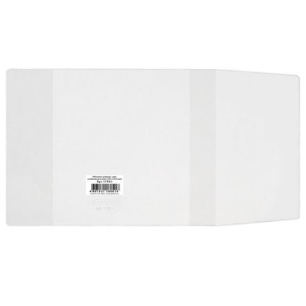 Обложка ПВХ со штрихкодом для учебника МАЛОГО ФОРМАТА, ПЛОТНАЯ, 120 мкм, 232х455 мм, универсальная, прозрачная, ДПС, 1114.1 Обложка ПВХ со штрихкодом для учебника МАЛОГО ФОРМАТА, ПЛОТНАЯ, 120 мкм, 232х455 мм, универсальная, прозрачная, ДПС, 1114.1