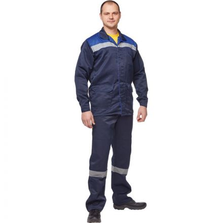 Куртка рабочая летняя муж. л03-КУ синий. (р.60-62) 170-176 Куртка рабочая летняя муж. л03-КУ синий. (р.60-62) 170-176