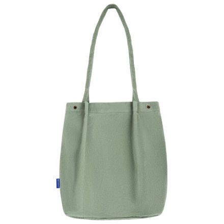 Сумка шоппер BRAUBERG MOMENTS, вельвет, 35х30 см, мятный, 271908