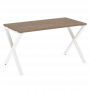 Loft Стол рабочий VR.L-SRX-3.7 Дуб аризона/Белый металл 1380*720*750