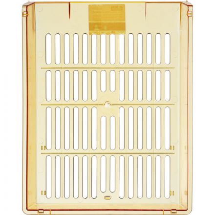 Лоток горизонтальный Attache Bright Colours решетчатый прозрачный желтый