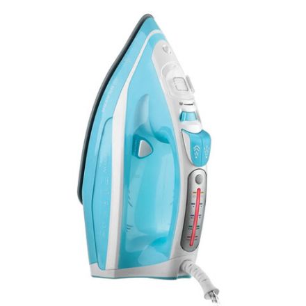 Утюг BRAYER BR4000, 2600 Вт, керамическое покрытие, самоочистка, антикапля, автоотключение, голубой Утюг BRAYER BR4000, 2600 Вт, керамическое покрытие, самоочистка, антикапля, автоотключение, голубой
