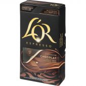 Кофе в капсулах L'OR Espresso Chocolate натуральный жареный молотый 10шт/уп Кофе в капсулах L'OR Espresso Chocolate натуральный жареный молотый 10шт/уп