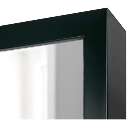 Зеркало МИР_в раме ПЛС 440х20х1240 / 400/1200 (365007720) черный