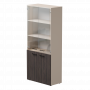 Шкаф комбинированный Everprof EVO (ЭВО) 800х383x1835 Кашемир/Дуб Пасадена