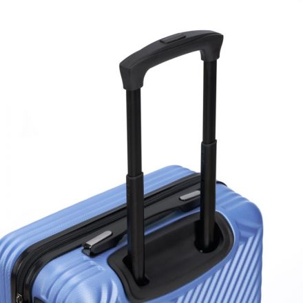 Чемодан TORBER Lama, синий, ABS-пластик, 38 х 21 х 55 см, 37 л, T1919S-Blue Чемодан TORBER Lama, синий, ABS-пластик, 38 х 21 х 55 см, 37 л, T1919S-Blue