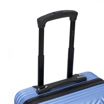 Чемодан TORBER Lama, синий, ABS-пластик, 38 х 21 х 55 см, 37 л, T1919S-Blue Чемодан TORBER Lama, синий, ABS-пластик, 38 х 21 х 55 см, 37 л, T1919S-Blue