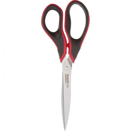 Ножницы Maped ADVANCED GEL 210 мм симмет руч.c гел. встав,цв.крас/чер Ножницы Maped ADVANCED GEL 210 мм симмет руч.c гел. встав,цв.крас/чер