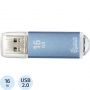 Флеш-память SmartBuy V-Cut 16 Gb USB 2.0 голубая Флеш-память SmartBuy V-Cut 16 Gb USB 2.0 голубая