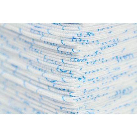 Салфетка спанлейс 45x90 см, голубой, пл.50, 50шт/уп, 10266