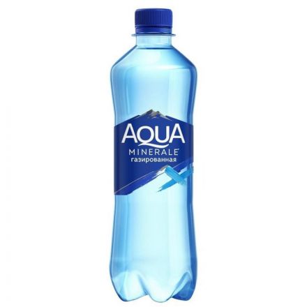 Вода питьевая Аква Минерале, газ, ПЭТ 0,5л