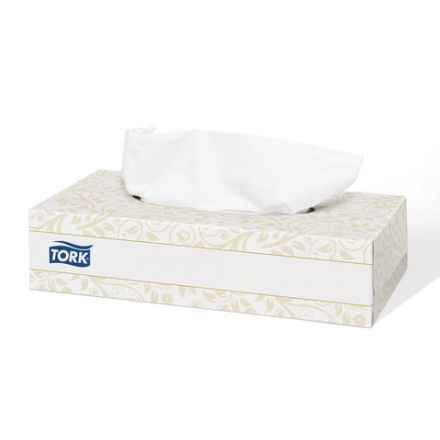 Салфетки косметические 100 штук в картонном боксе, 2-слойные, Tellus/TORK Premium (Система F1), 120380 Салфетки косметические 100 штук в картонном боксе, 2-слойные, Tellus/TORK Premium (Система F1), 120380
