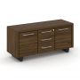 Corner Греденция большая COR.GRB Орех лоренцо/Графит/Графит металл 1296*450*600 Corner Греденция большая COR.GRB Орех лоренцо/Графит/Графит металл 1296*450*600