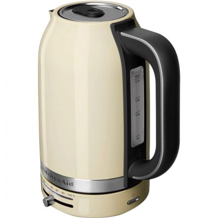 Чайник KitchenAid 5KEK1701EAC, термо-контроль, 1.7 л., кремовый Чайник KitchenAid 5KEK1701EAC, термо-контроль, 1.7 л., кремовый