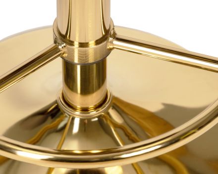 Табурет барный DOBRIN BRUNO GOLD, черный велюр (MJ9-101) Табурет барный DOBRIN BRUNO GOLD, черный велюр (MJ9-101)