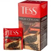 Чай черный пакетированный Tess High Ceylon, 2,25гх25пак
