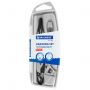 Готовальня BRAUBERG ULTRA, 4 предмета: циркуль 135 мм, запасные грифели, насадка, графитовый цвет, 210821