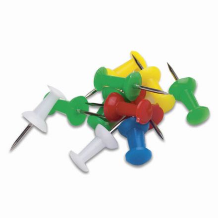 Силовые кнопки-гвоздики BRAUBERG, цветные, 50 шт., в картонной коробке, 220557 Силовые кнопки-гвоздики BRAUBERG, цветные, 50 шт., в картонной коробке, 220557