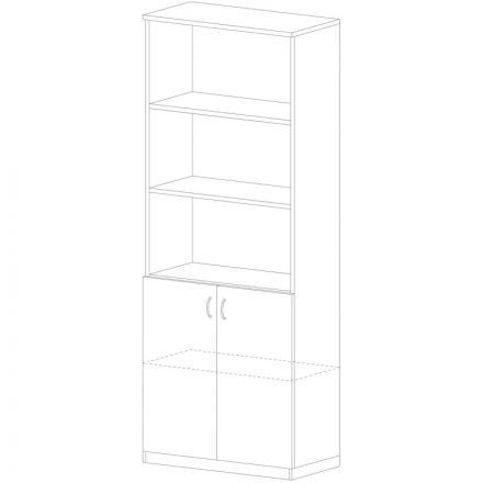 Шкаф PT Арго полузакрытый А-310 Н орех гварнери 97927 Шкаф PT Арго полузакрытый А-310 Н орех гварнери 97927