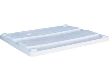 Крышка для BoxPallet 1230х1040х80 мм белая Крышка для BoxPallet 1230х1040х80 мм белая