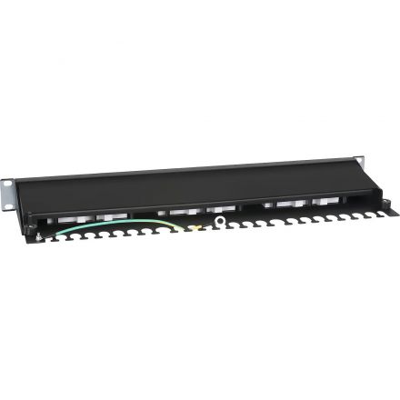Патч-панель Cabeus PL-24-CAT.6-SH-DUAL 19 1U 24xRJ45 кат.6 FTP