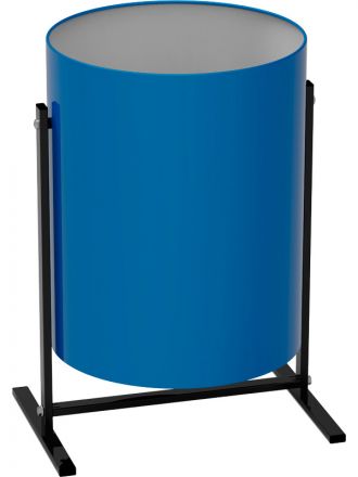 Урна металл 25л. разборная цв. синий