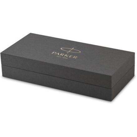 Ручка шариковая PARKER "Sonnet Core Stainless Steel GT", корпус серебро, позолота, черная, 1931507 Ручка шариковая PARKER "Sonnet Core Stainless Steel GT", корпус серебро, позолота, черная, 1931507