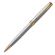Ручка шариковая PARKER "Sonnet Core Stainless Steel GT", корпус серебро, позолота, черная, 1931507 Ручка шариковая PARKER "Sonnet Core Stainless Steel GT", корпус серебро, позолота, черная, 1931507