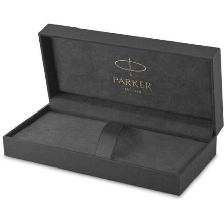 Ручка шариковая PARKER "Sonnet Core Stainless Steel GT", корпус серебро, позолота, черная, 1931507 Ручка шариковая PARKER "Sonnet Core Stainless Steel GT", корпус серебро, позолота, черная, 1931507