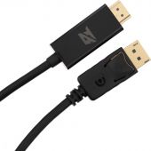 Кабель DisplayPort-HDMI 4K M/M, 1.8м, чер (OAVDC010) Кабель DisplayPort-HDMI 4K M/M, 1.8м, чер (OAVDC010)