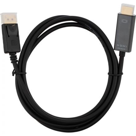 Кабель DisplayPort-HDMI 4K M/M, 1.8м, чер (OAVDC010) Кабель DisplayPort-HDMI 4K M/M, 1.8м, чер (OAVDC010)