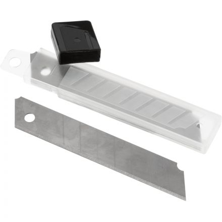 Лезвия сменные для канцелярских ножей Attache 18 мм сегментированные (10 штук в упаковке) Лезвия сменные для канцелярских ножей Attache 18 мм сегментированные (10 штук в упаковке)