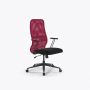 Кресло Sit 8 B2-8T - X1+UMF(X1) /Uh00/Wh00/T21bP-b(M09.B11.G19.W01) Красный-Черный