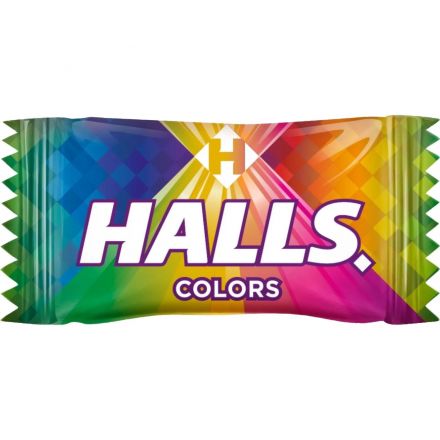 Карамель леденцовая HALLS COLORS ассорти 2,8гx90шт/уп Карамель леденцовая HALLS COLORS ассорти 2,8гx90шт/уп
