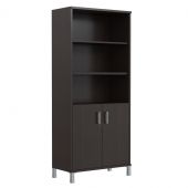 Шкаф высокий с глухими малыми дверьми B 430.2 Венге Магия 900х450х2054 BORN Шкаф высокий с глухими малыми дверьми B 430.2 Венге Магия 900х450х2054 BORN