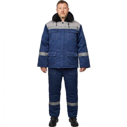 Костюм рабочий зимний муж з35-КБР синий/сер (48-50) 194-200 (Арсенал-СП) Костюм рабочий зимний муж з35-КБР синий/сер (48-50) 194-200 (Арсенал-СП)