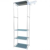 Вешалка LS_гардеробная напольная Helex Home W-04-1, белая