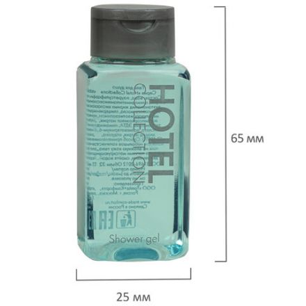 Гель для душа одноразовый 32 мл, КОМПЛЕКТ 200 шт., HOTEL COLLECTION, флакон, 00-00054080 Гель для душа одноразовый 32 мл, КОМПЛЕКТ 200 шт., HOTEL COLLECTION, флакон, 00-00054080
