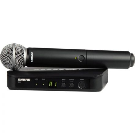 Радиосистема Shure BLX24E/SM58, одноканальная с ручным передатчиком