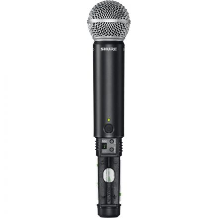 Радиосистема Shure BLX24E/SM58, одноканальная с ручным передатчиком Радиосистема Shure BLX24E/SM58, одноканальная с ручным передатчиком