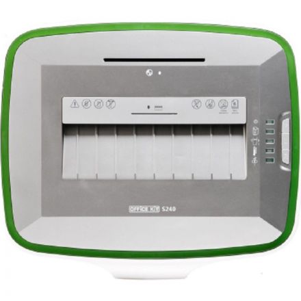 Шредер (уничтожитель) Office Kit S240 3,9x25,P-4 ур.секр., 22лист, 40л Шредер (уничтожитель) Office Kit S240 3,9x25,P-4 ур.секр., 22лист, 40л